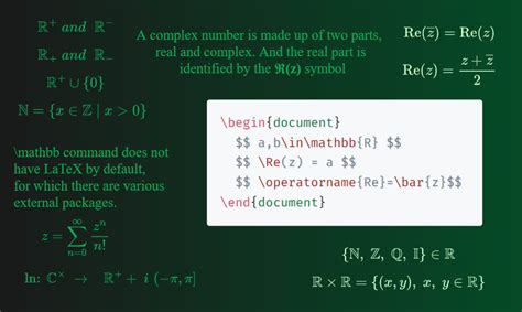 real numbers latex|Real number (ℝ) symbol in LaTeX .